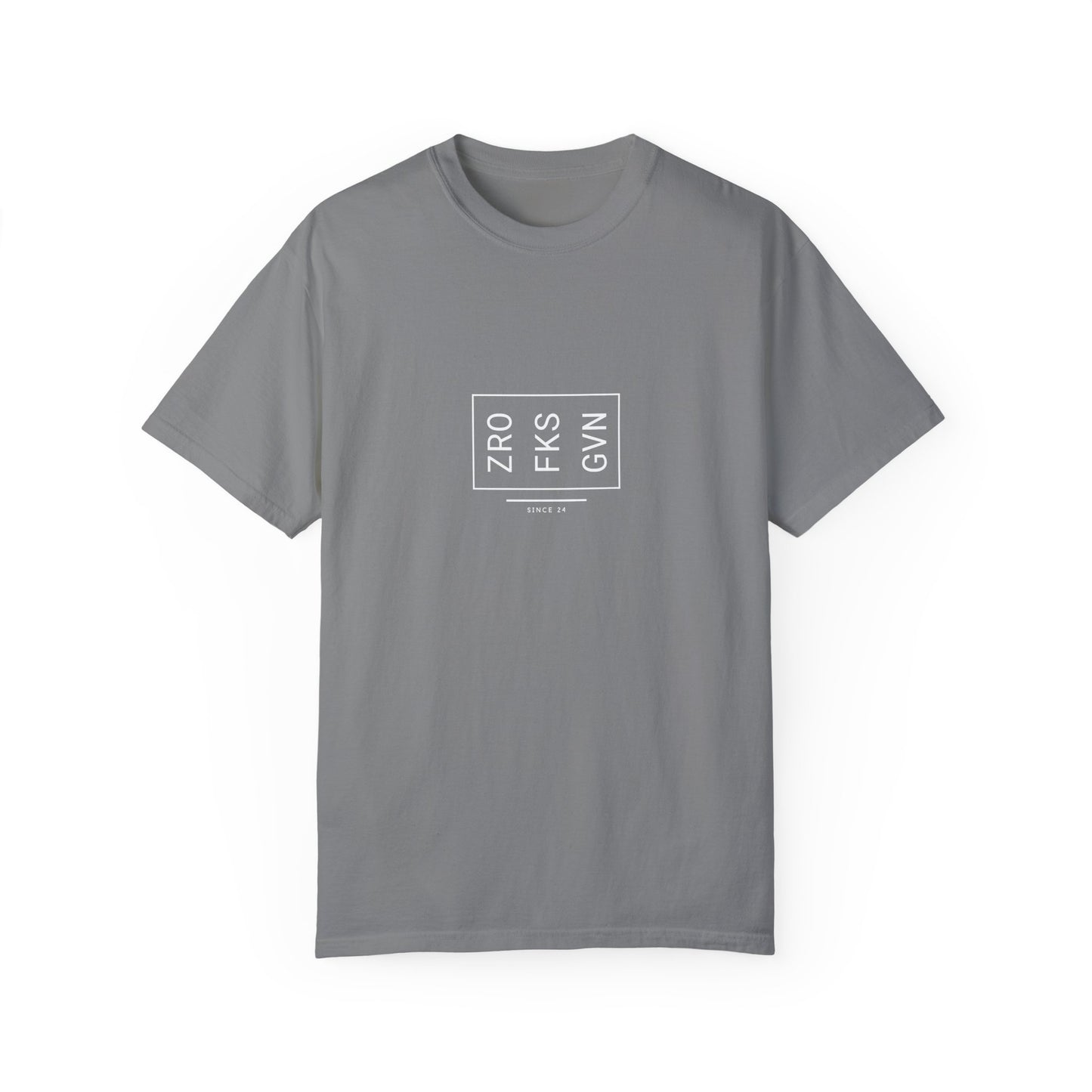Trendy Unisex T-Shirt - ZRO FKS GVN Design, Casual Wear, Gift for Friends, Graphic Tee, Summer Fashion