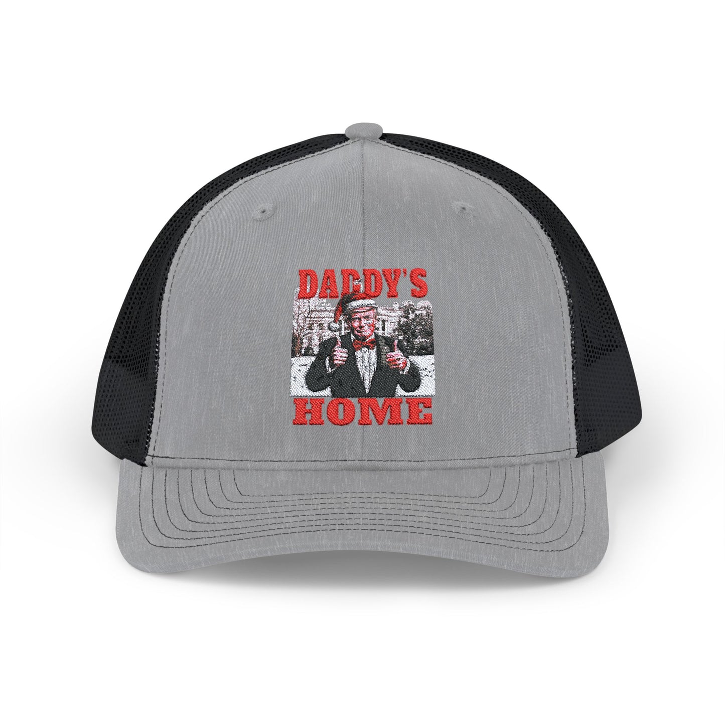 TRUMP - Daddy's Home Snapback - Trucker Cap, Fun Gift, Unisex Cap, Casual Style, Perfect for Dads, Summer Accessory, Trendy Headwear