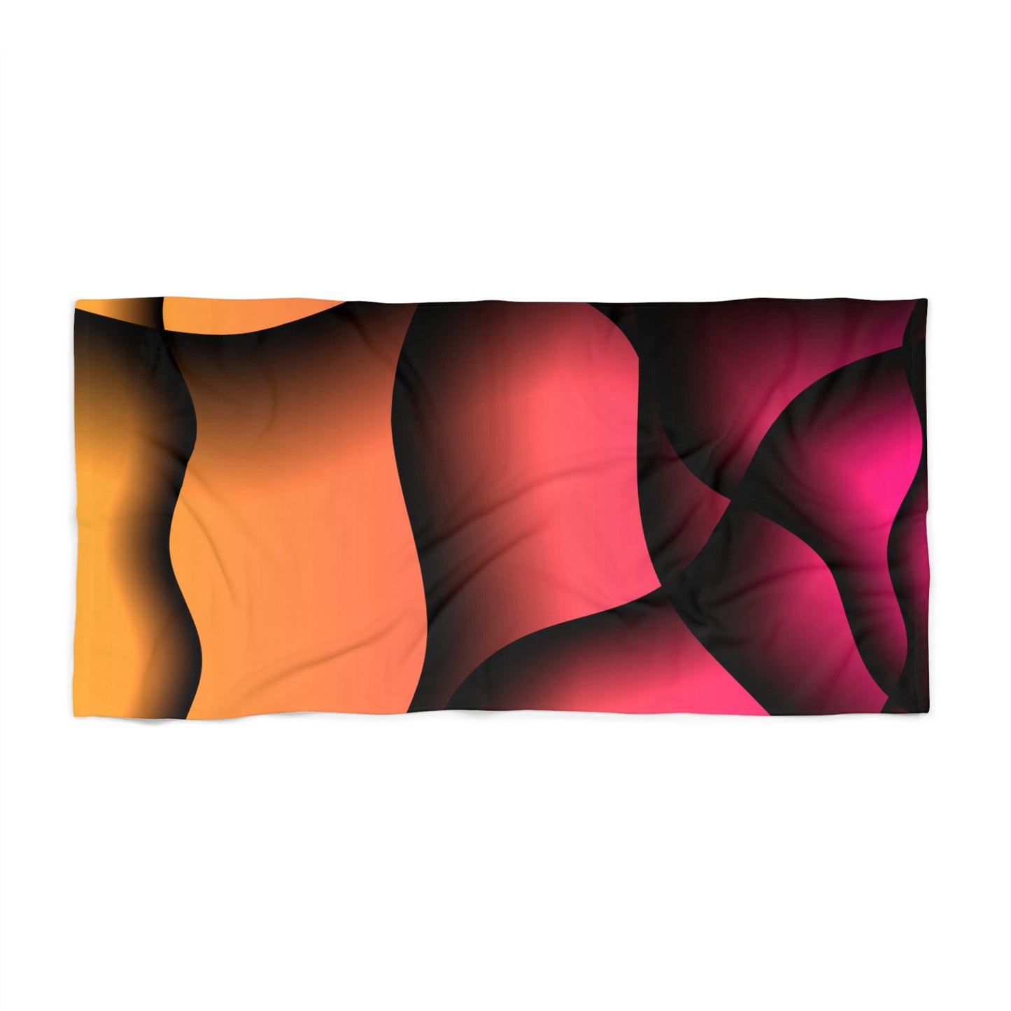 Vibrant Sunset Beach Towel - Perfect for Summer Days, Pool Parties, Beach Trips, Camping, Relaxation, Yoga