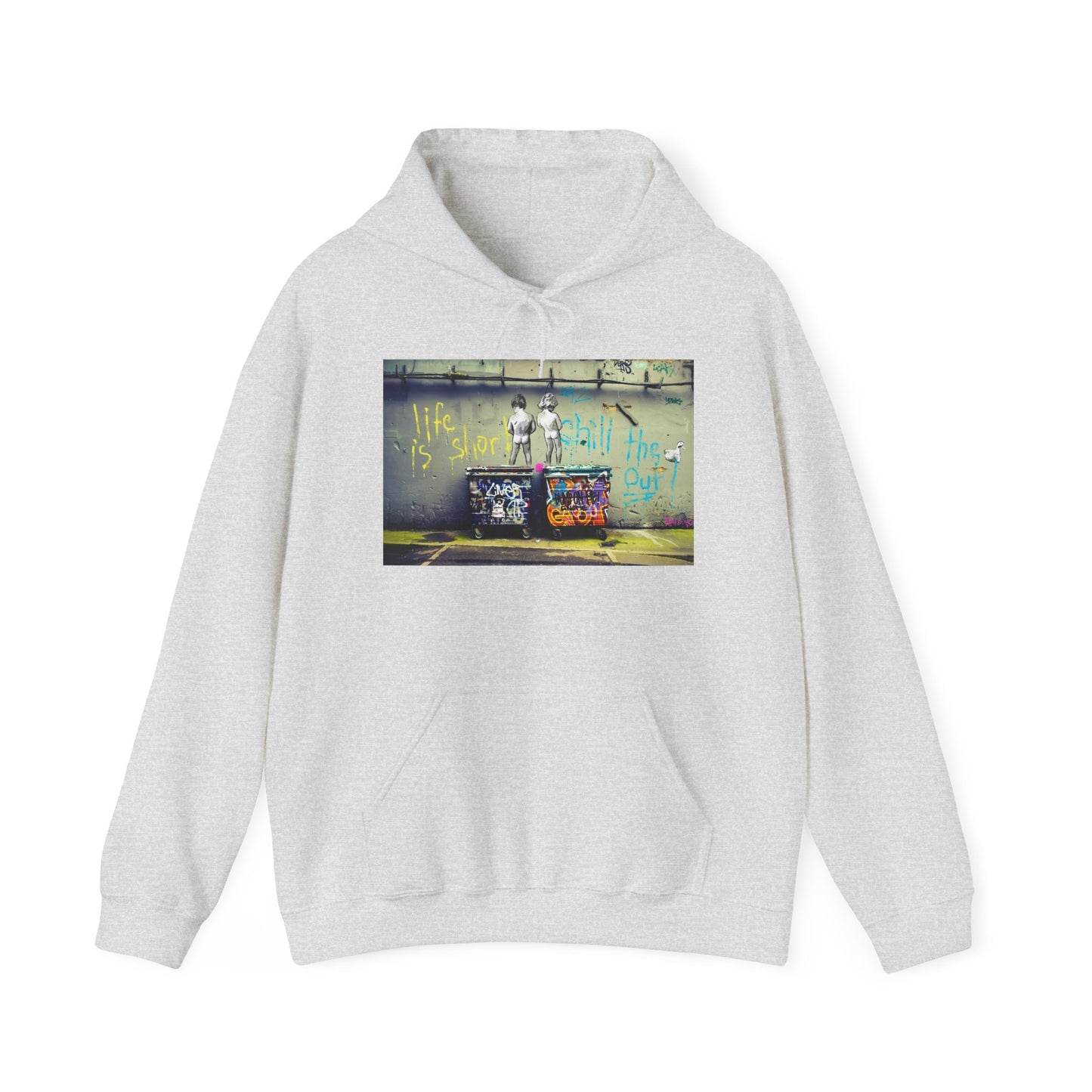 Banksy Urban Graffiti Hoodie, Stylish Streetwear Sweatshirt, Casual unisex sweatshirt, Perfect for street style lovers, Hip hop fashion hoodie,