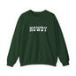 Howdy Unisex Heavy Blend™ Crewneck Sweatshirt, Cozy Sweatshirt, Casual Wear, Gift for Friends, Fall Fashion, Relaxed Style