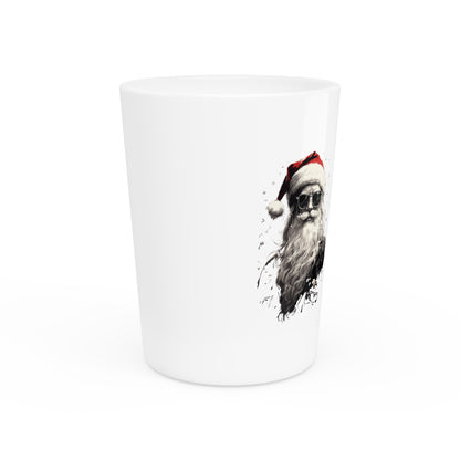 Santa Shot Glass - Big Nick Energy, Holiday Party Favor, Christmas Decor, Fun Gift for Friends, Unique Barware, Festive Spirits