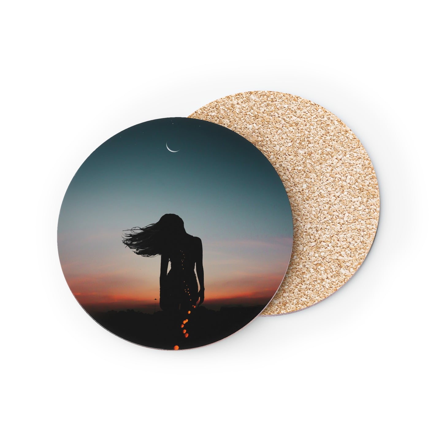 Bohemian Sunset Coasters | Home Decor, Gift for Friends, Coffee Table Accessories, Unique Housewarming Gifts, Boho Chic Style