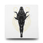 Libra Zodiac Elegant Goddess Acrylic Wall Clock | Unique Home Decor, Artful Timepiece, Gift for Her, Boho Wall Art, Modern Living Room