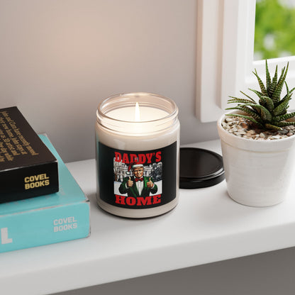TRUMP - Daddy's Home - Funny Scented Soy Candle - Daddy's Home Candle, Gift for Dad, Holiday Decor, Home Fragrance, Unique Candle