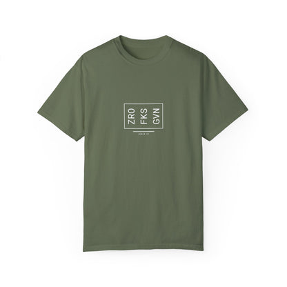 Trendy Unisex T-Shirt - ZRO FKS GVN Design, Casual Wear, Gift for Friends, Graphic Tee, Summer Fashion