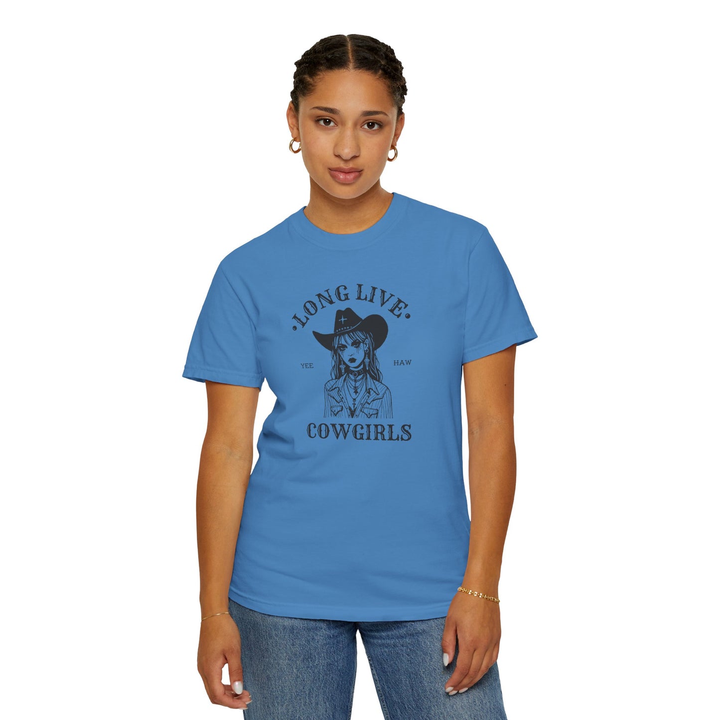 Long Live Cowgirls T-Shirt, Vintage Cowboy Tee, Unisex Graphic Tee, Western Style Shirt, Gift for Cowgirl Lovers, Rodeo Apparel
