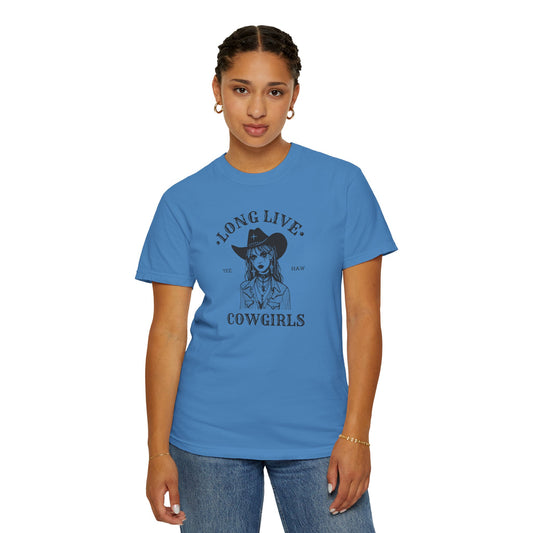 Long Live Cowgirls T-Shirt, Vintage Cowboy Tee, Unisex Graphic Tee, Western Style Shirt, Gift for Cowgirl Lovers, Rodeo Apparel
