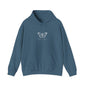 Nocturne Butterfly Sweatshirt, Cozy Unisex Hooded Pullover, Gift for Nature Lovers, Autumn Apparel, Layering Sweatshirt
