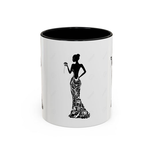 Classy Lady Accent Coffee Mug - Perfect Gift for Superhero Fans, Tea Lovers, Birthday, Holiday, Home Office Decor, Collectible
