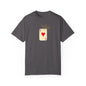 Queen of Hearts T-Shirt, Casual Love Tee, Game Night Apparel, Gift for Card Players, Vintage Style Unisex Shirt, Heart Design Clothing