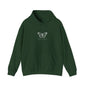Nocturne Butterfly Sweatshirt, Cozy Unisex Hooded Pullover, Gift for Nature Lovers, Autumn Apparel, Layering Sweatshirt