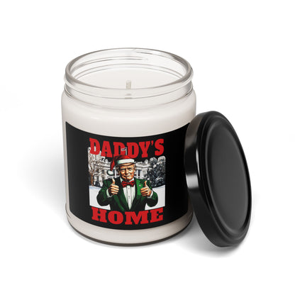 TRUMP - Daddy's Home - Funny Scented Soy Candle - Daddy's Home Candle, Gift for Dad, Holiday Decor, Home Fragrance, Unique Candle