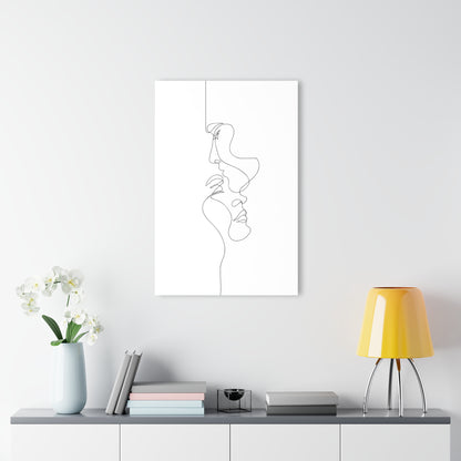 Minimalist Acrylic Wall Art, Modern Line Drawing Prints, Contemporary Home Decor, Unique Gift, French Cleat Hanging