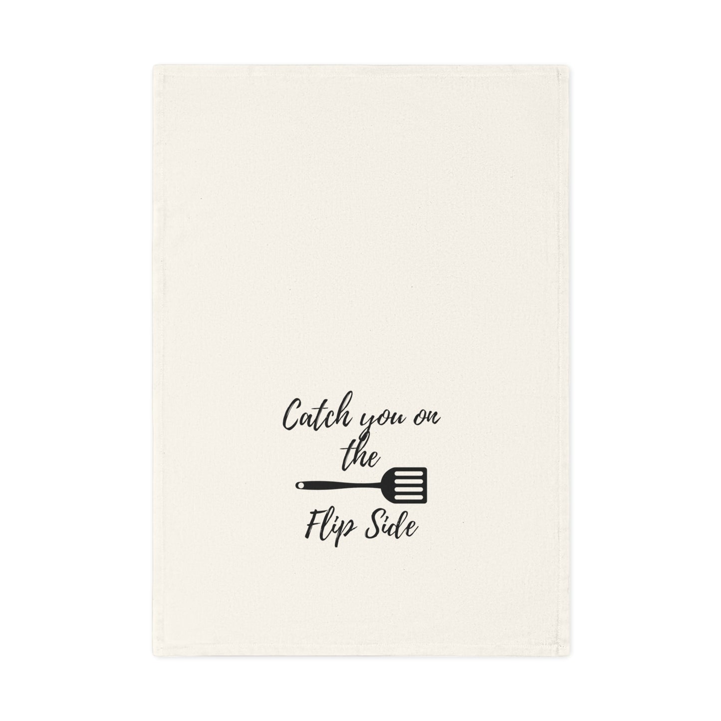 Flip Side Cotton Tea Towel, Kitchen Towel, Dish Towel, Catch Me Design, Home Decor, Housewarming Gift