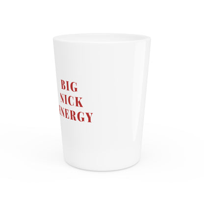 Santa Shot Glass - Big Nick Energy, Holiday Party Favor, Christmas Decor, Fun Gift for Friends, Unique Barware, Festive Spirits