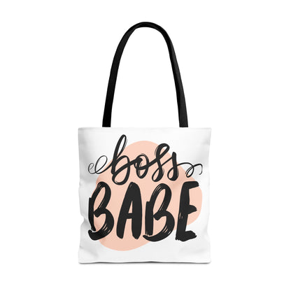 Boss Babe Tote Bag, Motivational Bag, Women's Empowerment, Gift for Her, Stylish Everyday Bag, Work Tote, Office Accessory