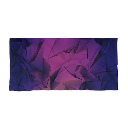 Abstract Purple Beach Towel, Vibrant Pool Towel, Summer Accessories, Bohemian Decor, Travel Essential, Gift for Friends
