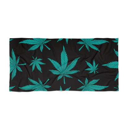 Tropical Vibes Beach Towel, Fun Beach Accessories, Perfect for Summer, Poolside Relaxation, Great for Gifts