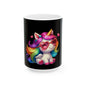 Unicorn Mug, Cute Coffee Cup for Kids, Rainbow Drinkware for Birthdays, Magical Gift for Unicorn Lovers, Fun Tea Mug