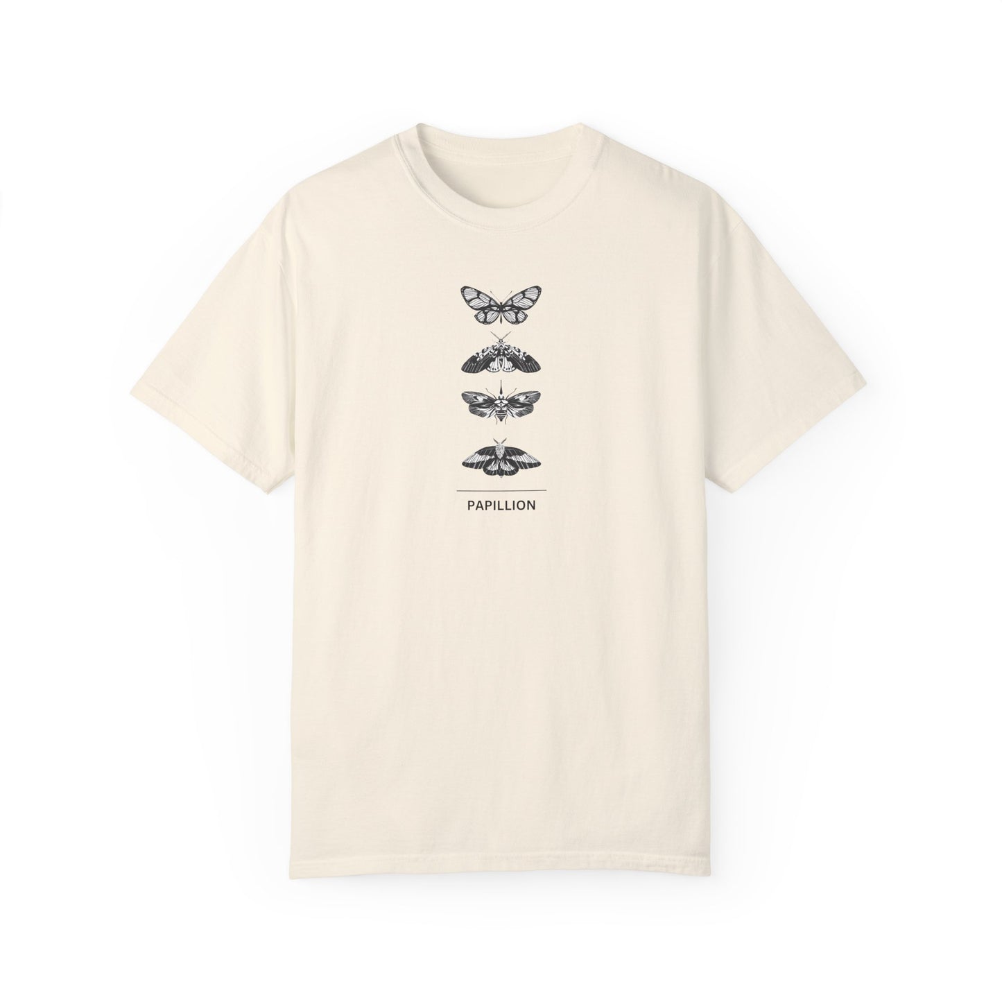 Papillon Butterfly Unisex T-Shirt, Nature Lover Gift, Graphic Tee for Casual Wear, Perfect for Spring, Eco-Friendly Fashion, Unique Insect