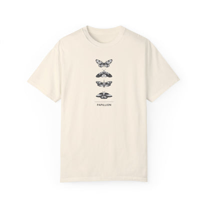 Papillon Butterfly Unisex T-Shirt, Nature Lover Gift, Graphic Tee for Casual Wear, Perfect for Spring, Eco-Friendly Fashion, Unique Insect