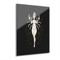 Cancer Zodiac Devine Femine Astrological Acrylic Art Print - Zodiac Decor, Wall Art, Home Office Gift, Astrology Wall Hanging