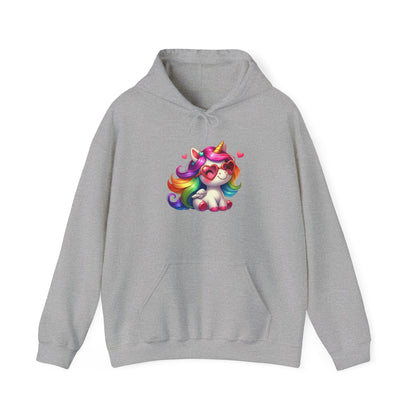 Unicorn Hoodie for Teens and Adults, Cozy Sweatshirt, Gift for Dreamers, Cute Unicorn Apparel, Fun Unicorn Design