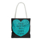 Sparkle Farts Heart Tote Bag - Giddy Up Sparkle Pants, Chaos to Spread, Perfect for Everyday Use, Gift for Her, Party Bag, Fashion Accessory
