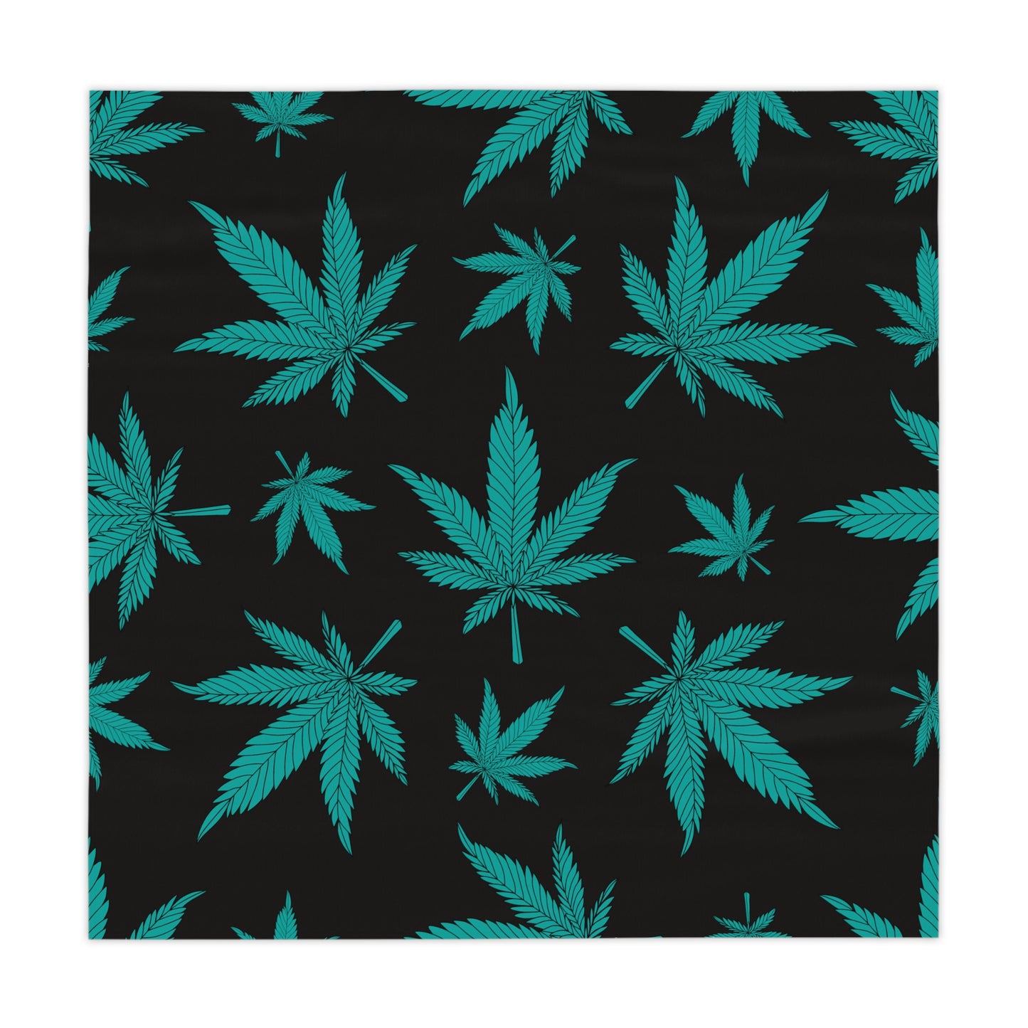 Vibrant Cannabis Leaf Tablecloth, Perfect for Parties, BBQs, Boho Decor, Gifts for 420 Celebration, Table Cover, Eco-Friendly