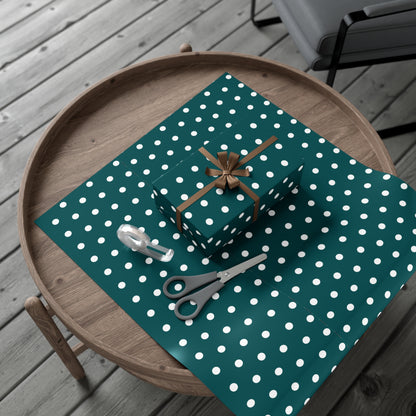Polka Dot Gift Wrap Papers | Eco-Friendly Wrapping | Perfect for Birthdays, Holidays, and Special Occasions, Party Supplies, Wrapping Paper