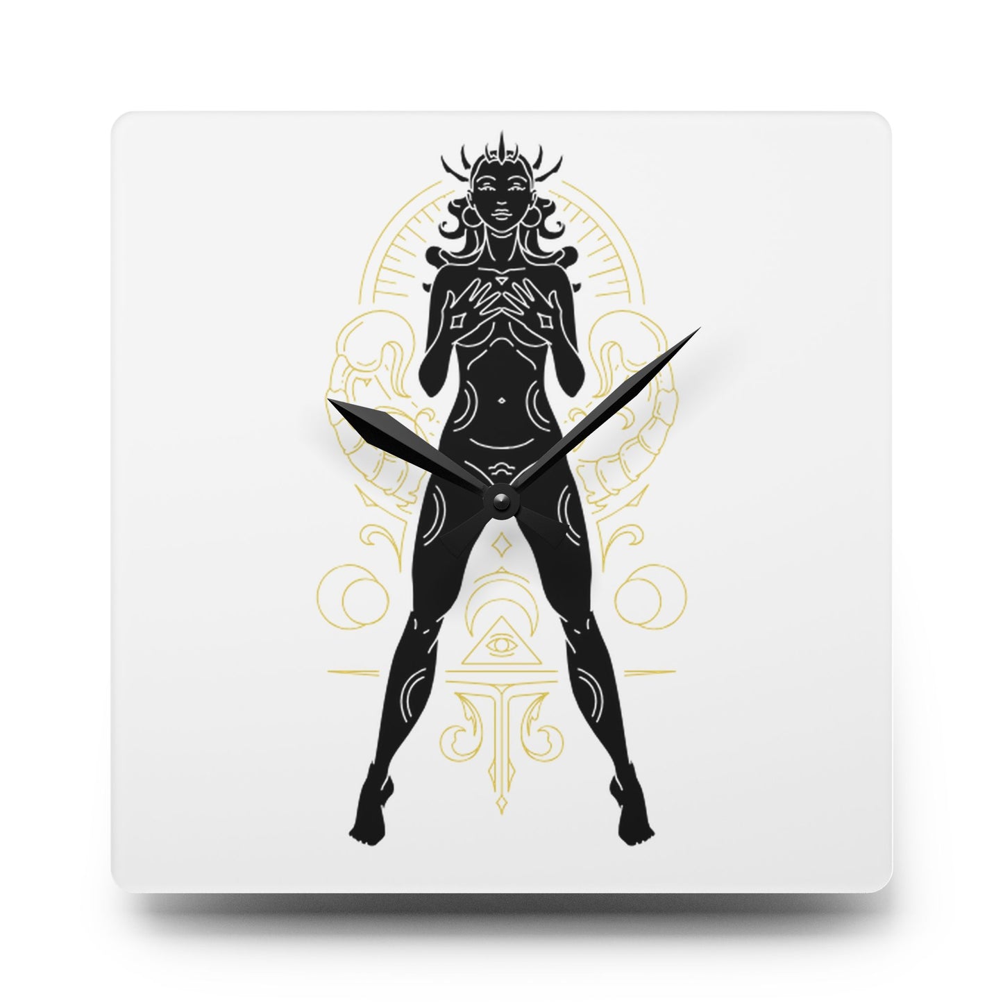 Scorpio Zodiac Elegant Art Deco Wall Clock, Unique Home Decor, Modern Design for Living Room, Unique Timeless Gift, Bold Statement