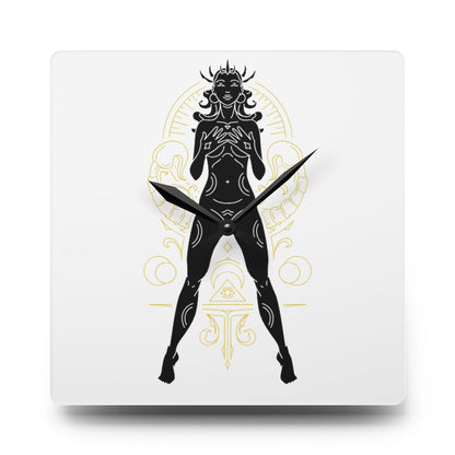 Scorpio Zodiac Elegant Art Deco Wall Clock, Unique Home Decor, Modern Design for Living Room, Unique Timeless Gift, Bold Statement