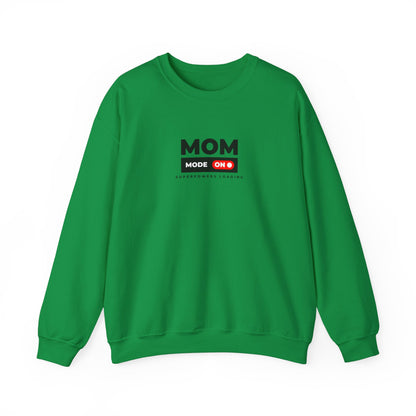 Funny Mom Sweatshirt, Unisex Crewneck Pullover for Moms, Gift for Mother's Day, Cool Mom Apparel, Casual Wear, Superpowers Loading