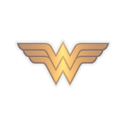 Gold Winged W Emblem Sticker | Kiss-Cut Sticker