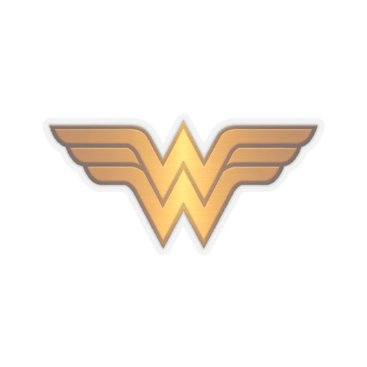 Gold Winged W Emblem Sticker | Kiss-Cut Sticker