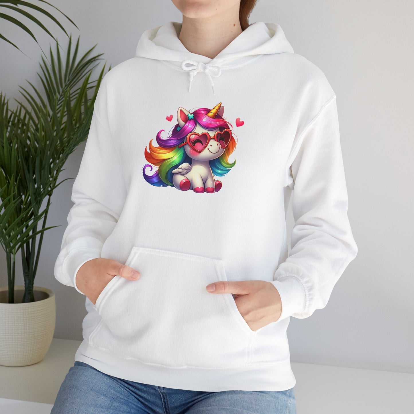 Unicorn Hoodie for Teens and Adults, Cozy Sweatshirt, Gift for Dreamers, Cute Unicorn Apparel, Fun Unicorn Design