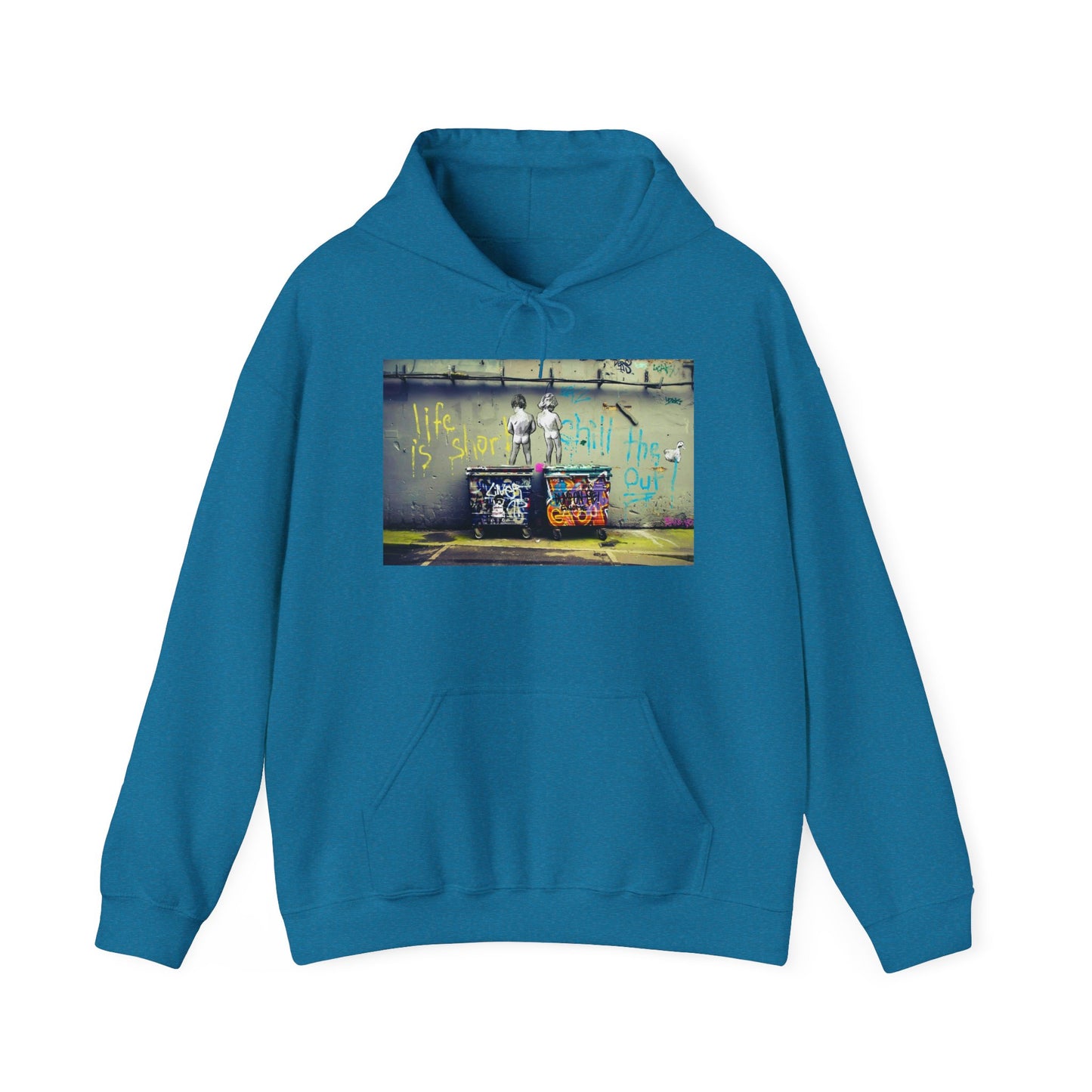 Banksy Urban Graffiti Hoodie, Stylish Streetwear Sweatshirt, Casual unisex sweatshirt, Perfect for street style lovers, Hip hop fashion hoodie,