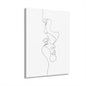 Minimalist Acrylic Wall Art, Modern Line Drawing Prints, Contemporary Home Decor, Unique Gift, French Cleat Hanging