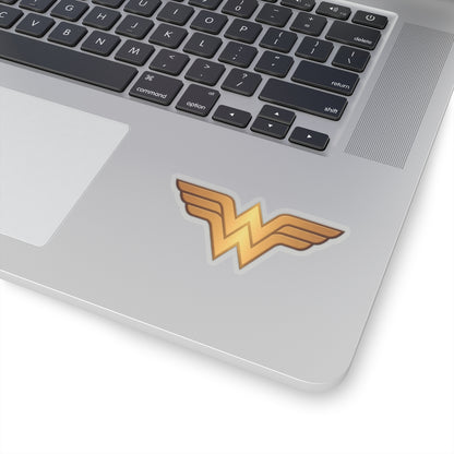 Gold Winged W Emblem Sticker | Kiss-Cut Sticker