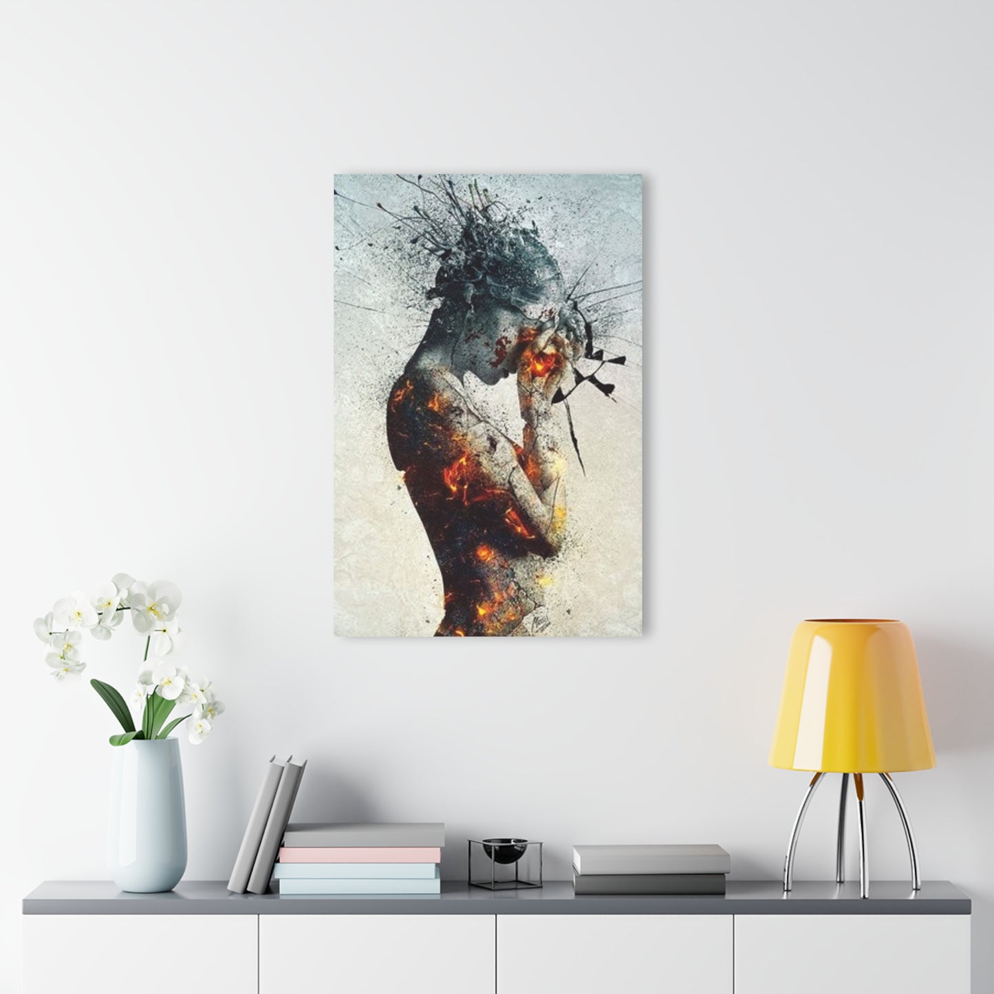 Artistic Acrylic Print - Modern Wall Decor, Home Office Decoration, Unique Gift, Contemporary Art, French Cleat Hanging