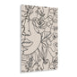 Boho Women Faces - Stylish Line Art Acrylic Prints for Modern Decor, Minimalist Home Wall Art, Gift for Art Lovers, Perfect for Any Room