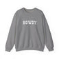 Howdy Unisex Heavy Blend™ Crewneck Sweatshirt, Cozy Sweatshirt, Casual Wear, Gift for Friends, Fall Fashion, Relaxed Style