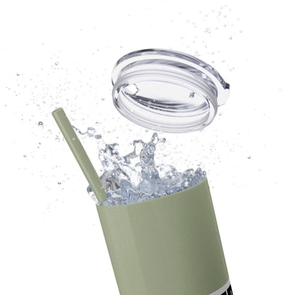 Soccer Mom Skinny Tumbler with Straw, 20oz | Ideal for Game Days, Sports Events, Gifts for Moms, Hydration on the Go
