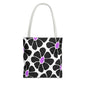 Chic Floral Motivational Tote Bag for Everyday Use, Exercise, Gifts, Shopping, Beach, Weekend Getaways, Wake Up & Slay