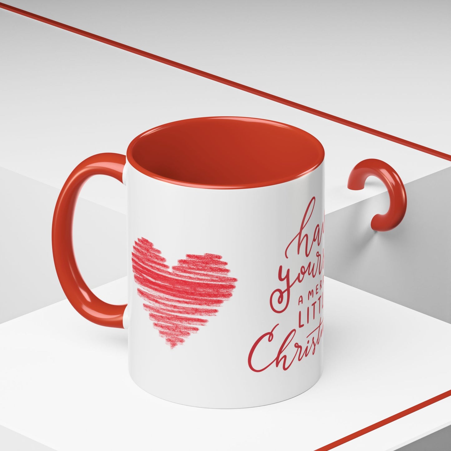 Christmas Coffee Mug - "Have Yourself a Merry Little Christmas" - Holiday Gift, Ceramic Mug, Festive Kitchen Decor, Seasonal Drinkware,