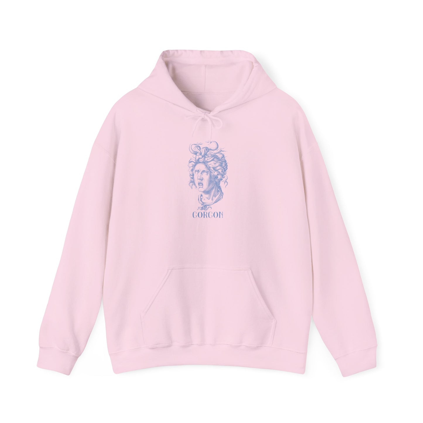 Artistic Medusa Hooded Sweatshirt - Cozy Lounge Wear, Unique Gift, Unisex Hoodie, Casual Fashion, Comfortable Style, Everyday Wear