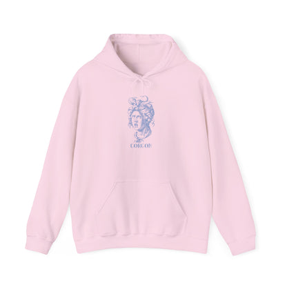 Artistic Medusa Hooded Sweatshirt - Cozy Lounge Wear, Unique Gift, Unisex Hoodie, Casual Fashion, Comfortable Style, Everyday Wear