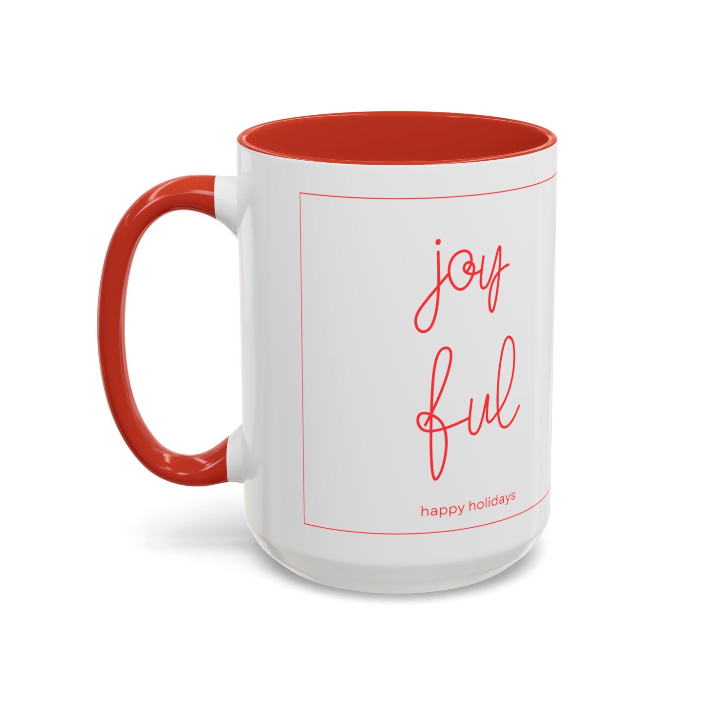 Grateful Accent Coffee Mug | Cozy Gift, Holiday Mug, Christmas, Personalized Coffee Cup, Warm Home Decor