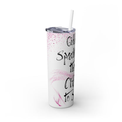 Sparkle Farts Skinny Tumbler
